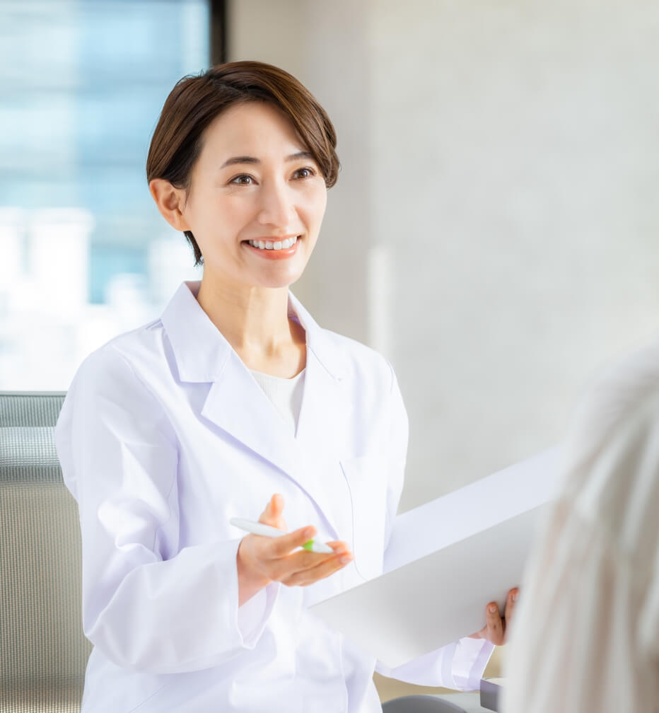 女性スタッフ一貫対応で安心